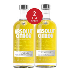 Absolut Vodka Sweden Citron |  Bundle of 2